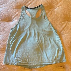 Nike Women's Sky Blue Dri Fit  Racerback Tank Top Size Large